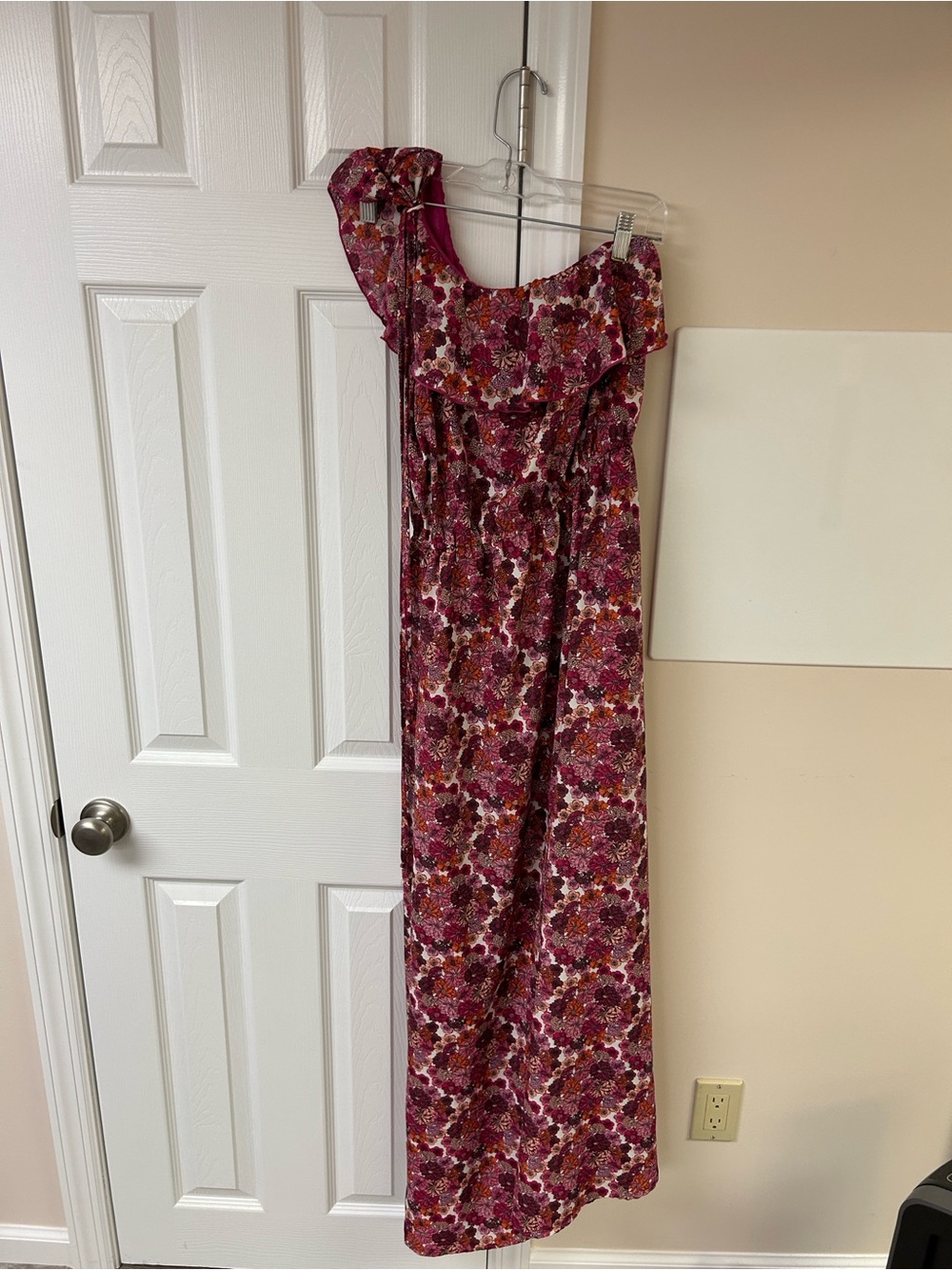 Liberty of London for Target one-shoulder floral maxi dress